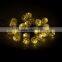Waterproof Solar 20led Christmas Vine Ball Holiday Lights LED Strings Party Lights Fairy Lights Cristmas For Decoration