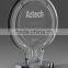 Supplier Custom High Quality Clear Acrylic World Cup Soccer Trophy with Various Size