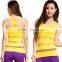 Hot Women Wholesale Mesh Tank Top Crossed Top