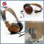 professional OEM wooden headphone