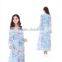 2015 Fahion Long Sleeve Chiffon Kaftan Abya Dresses