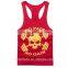 2016 mens bodybuilding singlet print gym mens stringer singlet