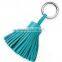 High quality leather key chain, patent leather keychain key holder, suede leather keychain