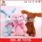 custom made singing plush rabbit toy good quality soft dancing bunny toy