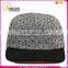 custom flat brim blank design your own 5 panel hats cap wholesale