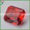 red oval/round/Square/Marquise/rectangle/heart shaped decorative glass stones for vase