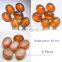 100.10 Ct Orange Star Sapphire 6 Rays Lab Created Stone