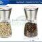 stock wholesale stainless steel spice grinder set, salt & pepper mills set