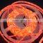 Orange smd 3528 strip led light 60leds dc12v ip65 waterproof silicon coating led strip light