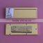 rubber soft pvc 3d logo customized name badges with safety pin back