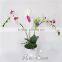 Beautiful look hot selling artificial flower bonsai decorative flower with led light