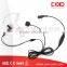 Surveillances PU Air Tube Earphones with Microphone with Various PTT