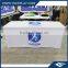 Vinyl table cloth printed with flannel backing for USA Market                        
                                                Quality Choice