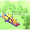 commercial inflatable obstacle course for sale, obstacle course with detachable banners