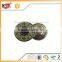 High-end custom gun metal clothing jean buttons with mushroom shape
