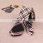 Skinny Tie Madness Men's Cotton Plaid Skinny Tie