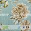 Beautiful flower wallpaper pvc wallpaper 3d