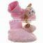 wholesale baby plush shoes / OEM factory with ICTI audit baby shoes