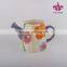 Flower Pattern Ceramic Watering Can Garden Watering Can