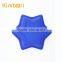 star shape microwave oven food grade silicone mold making