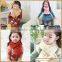 Factory main products! novel design latest child christmas scarf from direct factory