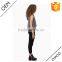 women blank sleeveless quality wholesale plain hoodies