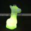 Electronic Giraffe lamp automatic color changed night light LED light