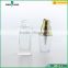 30ml cosmetic glass lotion bottles frosted glass lotion bottle for skin care with Plastic cap