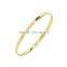 Memories Bangles with Customize Design Word 'BREATHE' with 4mm/7mm Width