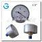 High Quality capsule low back center connection pressure gauge vacuum -250 mbar