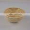 Rattan bowl shape banneton with liner