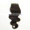 Large stock cheap human hair closure with baby hair remy indian hair