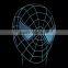 3D Optical Illusion Spider Man Night Lamp Night Light 10 Colorful LEDs Ultra-thin Acrylic Light Panel AA Battery or DC 5V