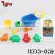 7PCS solid color kids beach toys