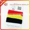 2015 Secondary Colour Sport Cotton Belgium Wristband