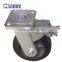 6 inch industrial, swivel brake caster, rubber caster, heavy duty caster