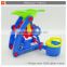Plastic sand playing set beach toys outdoor toys for kids