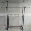 Best Price Movable Plating Double Pole Drying Rack /clothes Rack