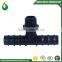 Agriculture Male Tee Hose 3 Way Pipe Connector