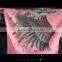 Chinese factory custom digital print silk twill scarf