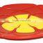 2016 new hot Flower Shape Spill Stopper Cooking Tools Silicone Pot Lid Cover