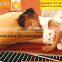 No-overheat underfloor warm floor heating system
