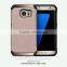 360 degree protective armor dual layer hybrid smartphone case for Galaxy S7 edge top selling in  express