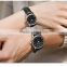 Newest simple style couple watch with japan quartz watches blue hands classical couple watches