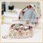 Noble Home Decorative Large Heart Shape Fabric Jewelry Box