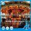 Christmas musical carousel cheap/electric amusement park double carousel rides for sale