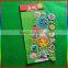 custom high quality cartoon puffy sticker/foam sticker for kids