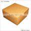 custom food grade eco-friendly kraftpaper cup cake boxes with high quality printed in shanghai