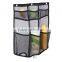 InterDesign Una Bathroom Over Door Mesh Shower Caddy for Shampoo Conditioner Soap Mesh Hanging