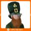 Factory Directly Sale St Patrick's Day Hat With Beard
